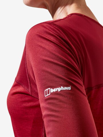 Berghaus Functioneel shirt in Rood