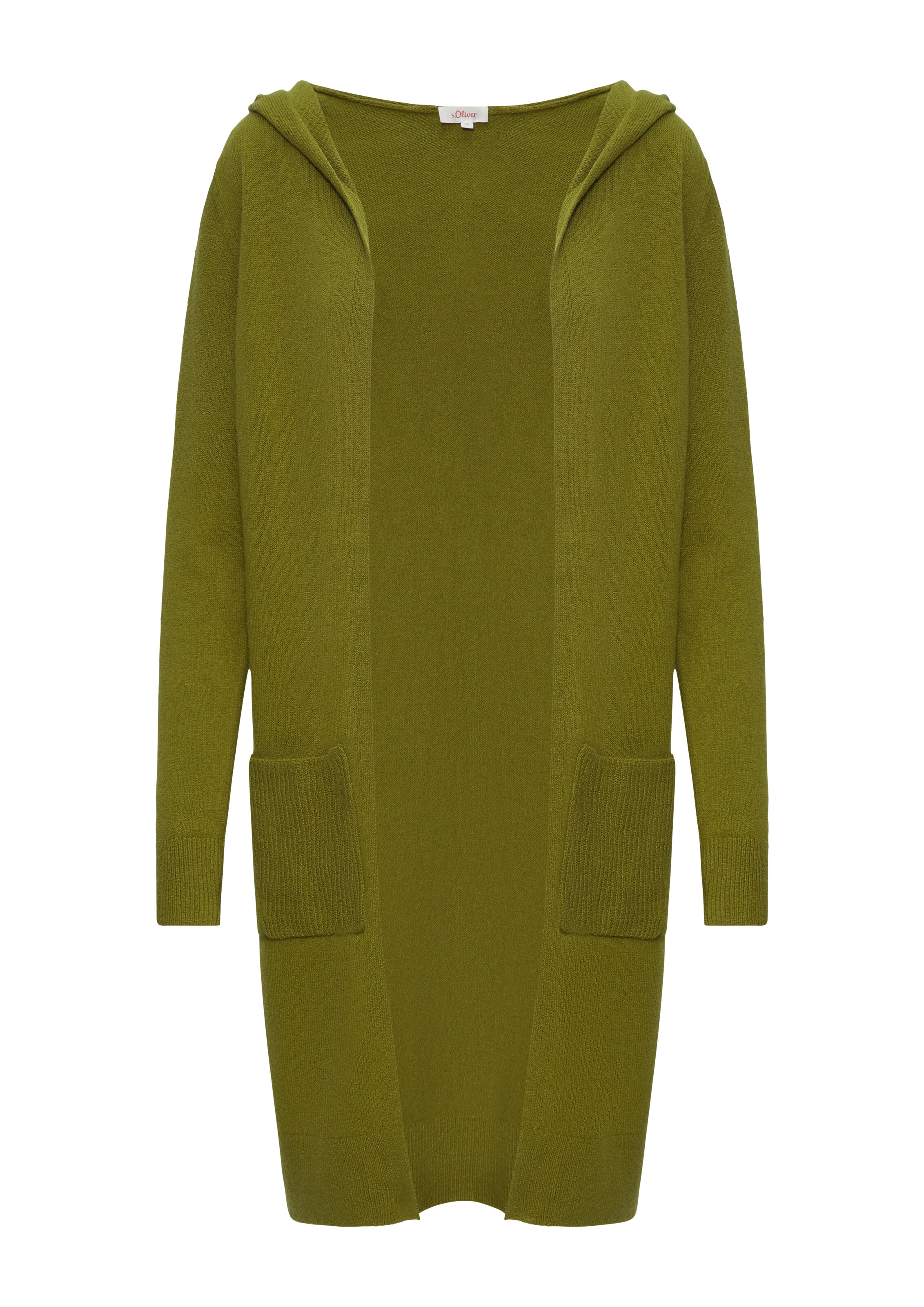 s.Oliver Strickjacke in Grün: Vorderseite