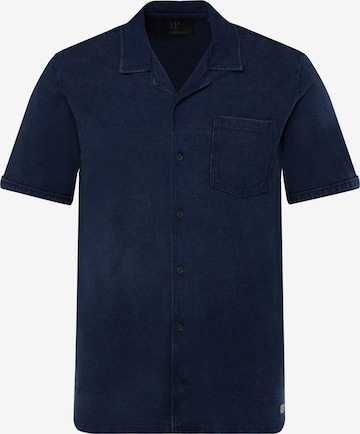 JP1880 Regular fit Button Up Shirt in Blue: front