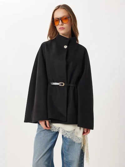 Happiness İstanbul Veste d’hiver 'Jacken' en S en noir, Vue avec produit