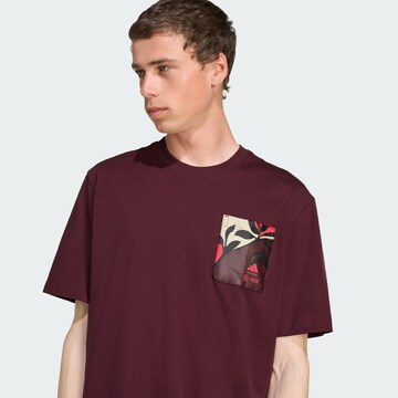 T-Shirt fonctionnel 'Mercedes - AMG Petronas Formula One Team' ADIDAS PERFORMANCE en rouge