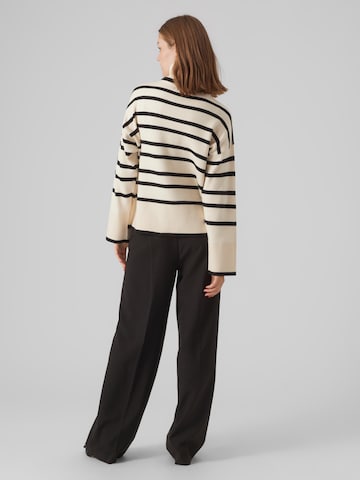 VERO MODA Sweater 'VMSaba' in Beige