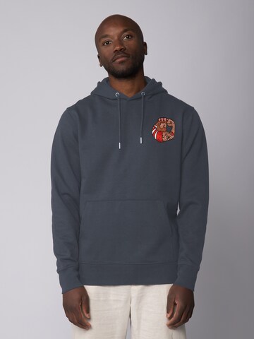 Sweat-shirt ' Seemann ' Watapparel en gris : devant