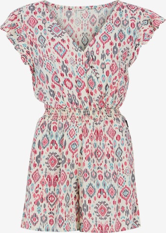 PROTEST Jumpsuit 'PRTTOSKA' in Wit: voorkant