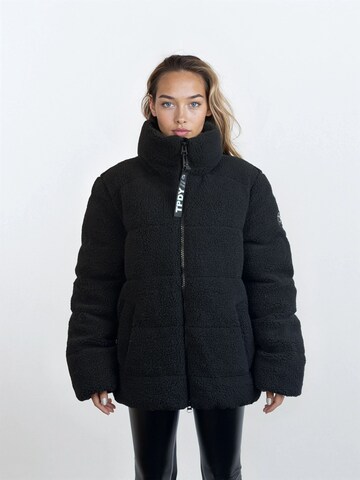 trueprodigy Winter jacket ' Lean F ' in Black: front
