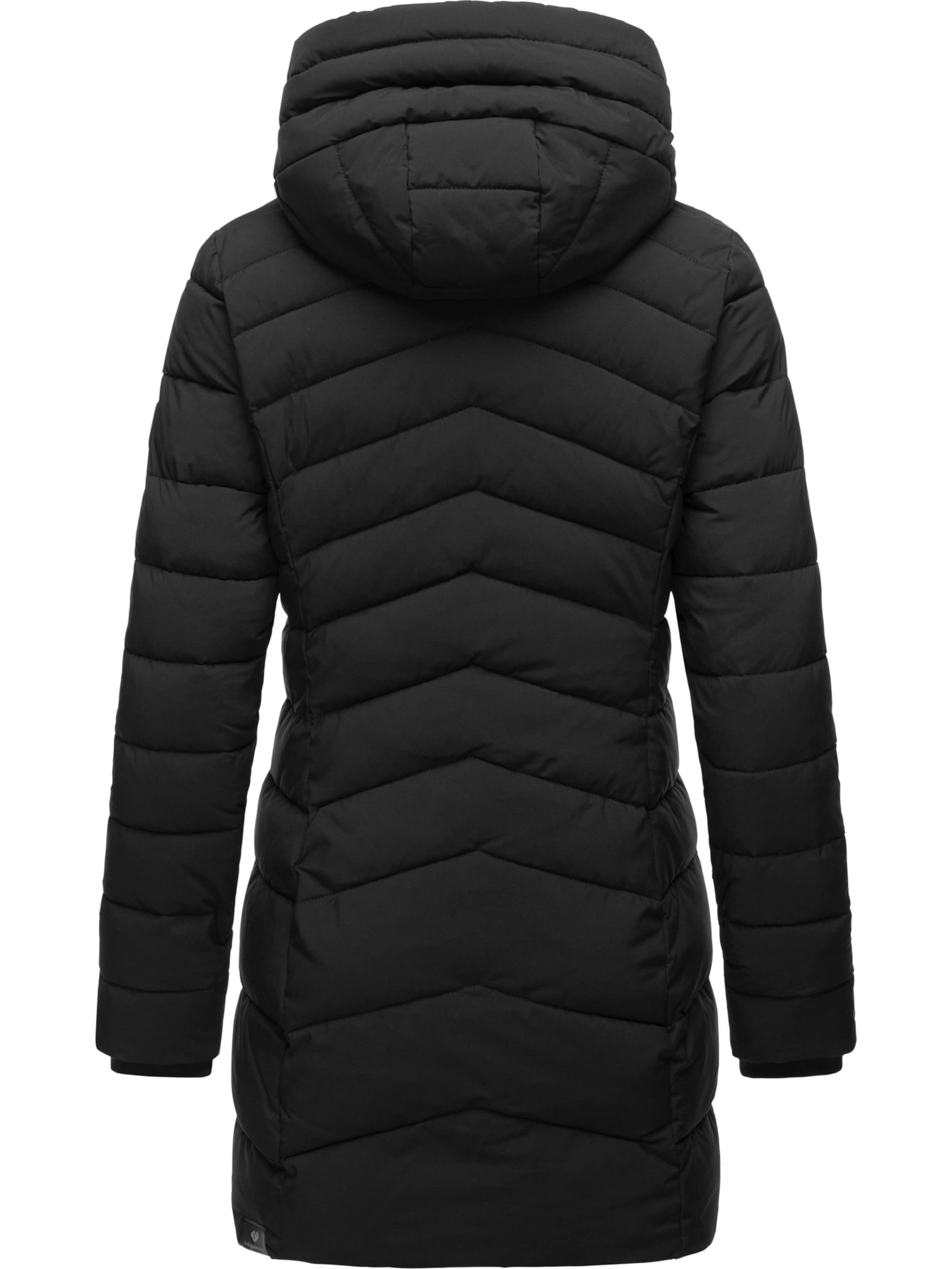 Ragwear Zimný kabát 'Teela' - Čierna