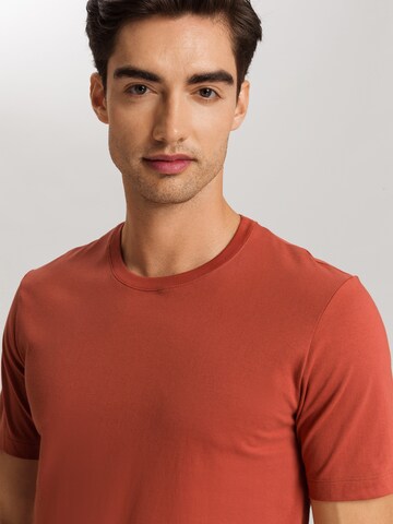 Hanro T-Shirt ' Living Shirts ' in Rot