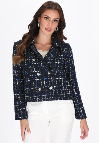 faina - Blazer em preto: frente