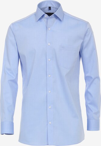 CASAMODA Button Up Shirt in Blue: front