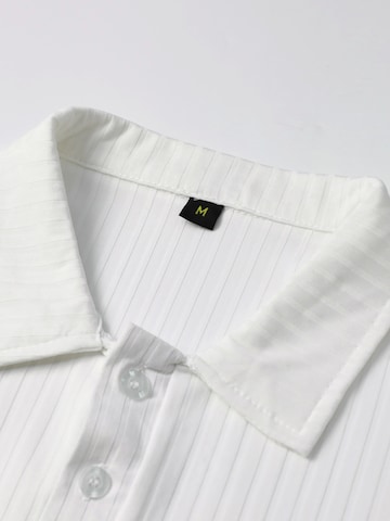 ALLTHEMEN Shirt 'Rhythmus' in White