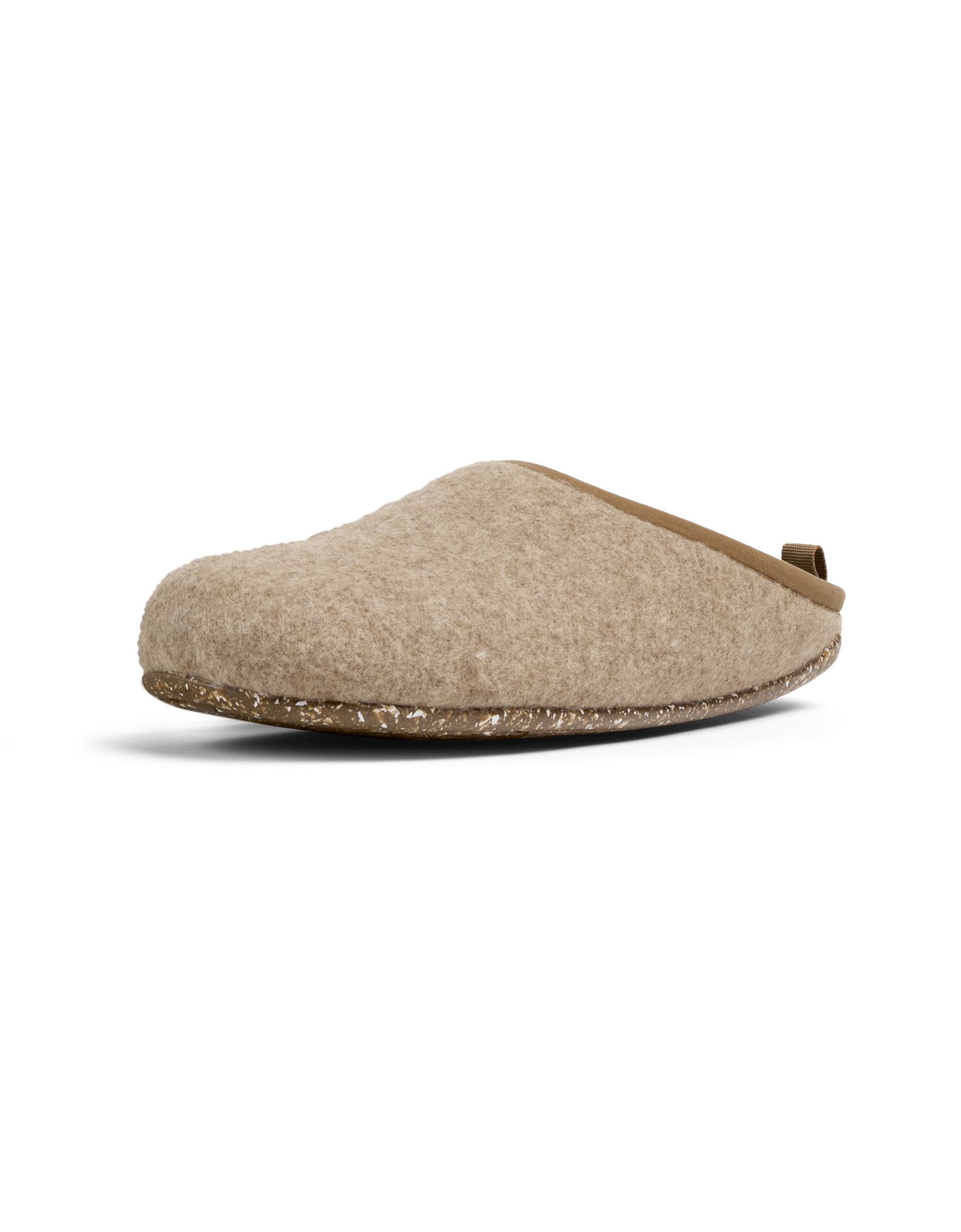 CAMPER Huisschoen ' Wabi ' in Bruin: voorkant