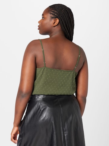 ABOUT YOU Curvy Top 'Tania' in Green