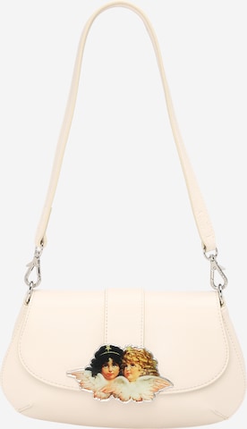 Sac bandoulière Fiorucci en beige : devant