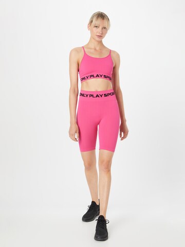 ONLY PLAY Skinny Sports trousers 'ANA' in Pink