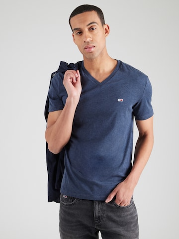 Tommy Jeans Shirt in Blauw: voorkant