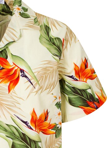 Pacific Legend Regular Fit Hemd 'Strelitzie' in Beige