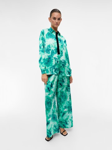 OBJECT Lużny krój Spodnie 'Sumail' w kolorze zielony