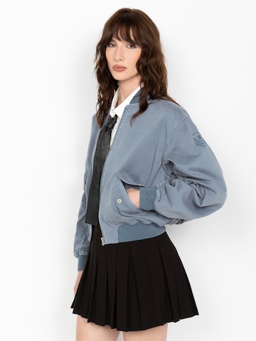 Manteau mi-saison Schott NYC en bleu