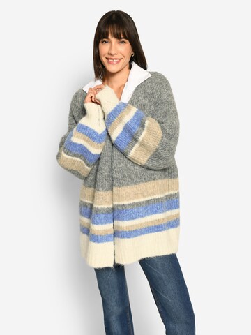 White Label by RoFa Strickjacke in Grau