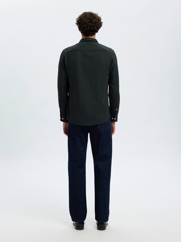 SELECTED Regular fit Риза 'SLHREGNoah' в зелено