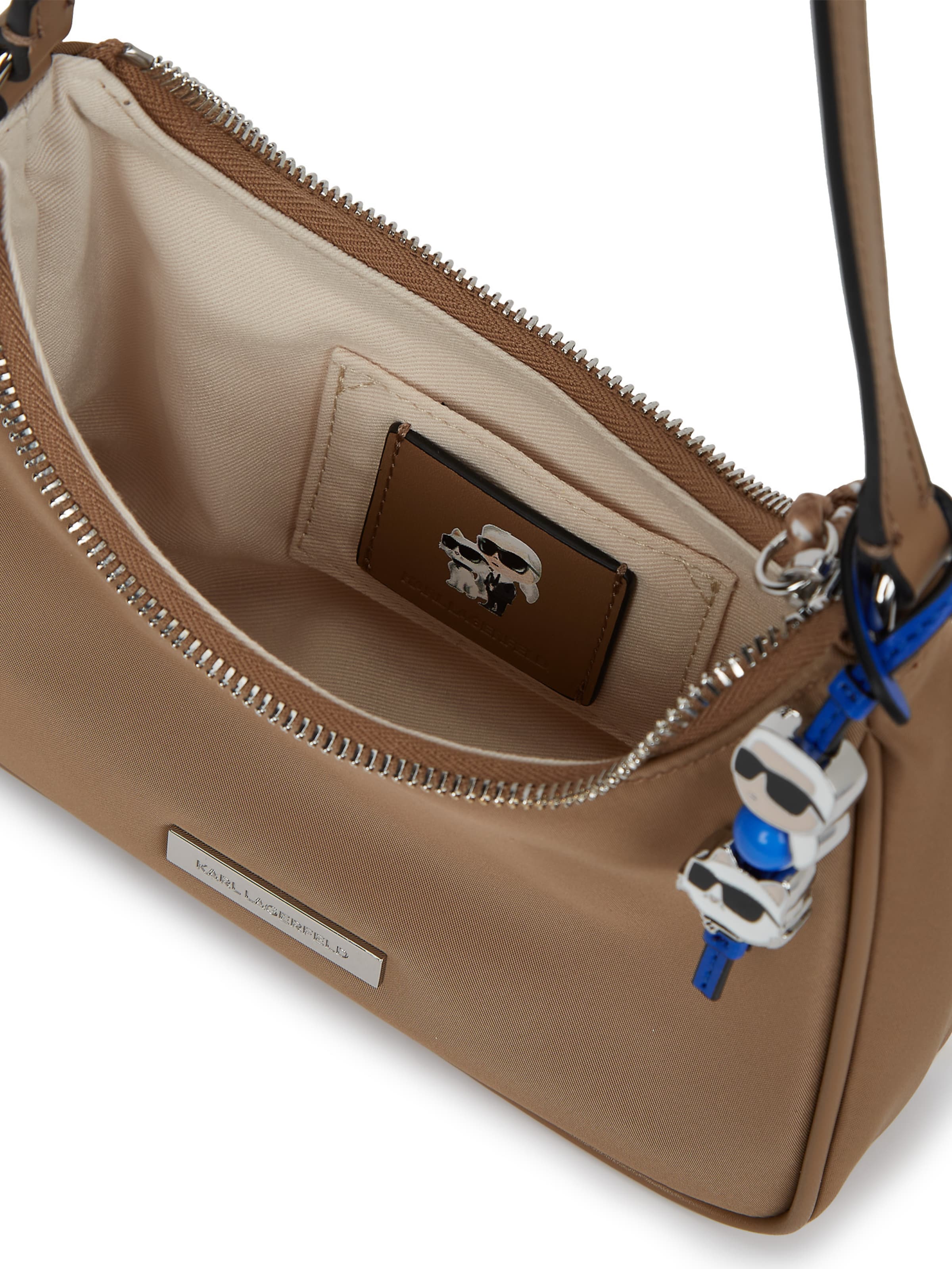 Karl Lagerfeld Чанта за през рамо в кафяво