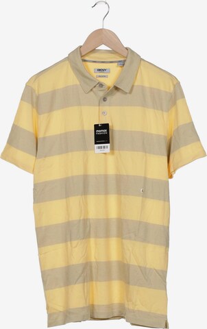 DKNY Poloshirt L in Gelb: predná strana