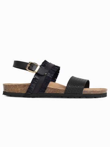 Bayton Sandal 'Romane' in Black