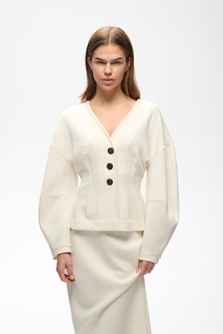 InWear - Sudadera con cremallera 'FariIW VincentIW' en beige