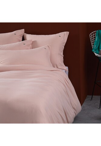 LACOSTE Duvet Cover 'L PIQUE' in Pink