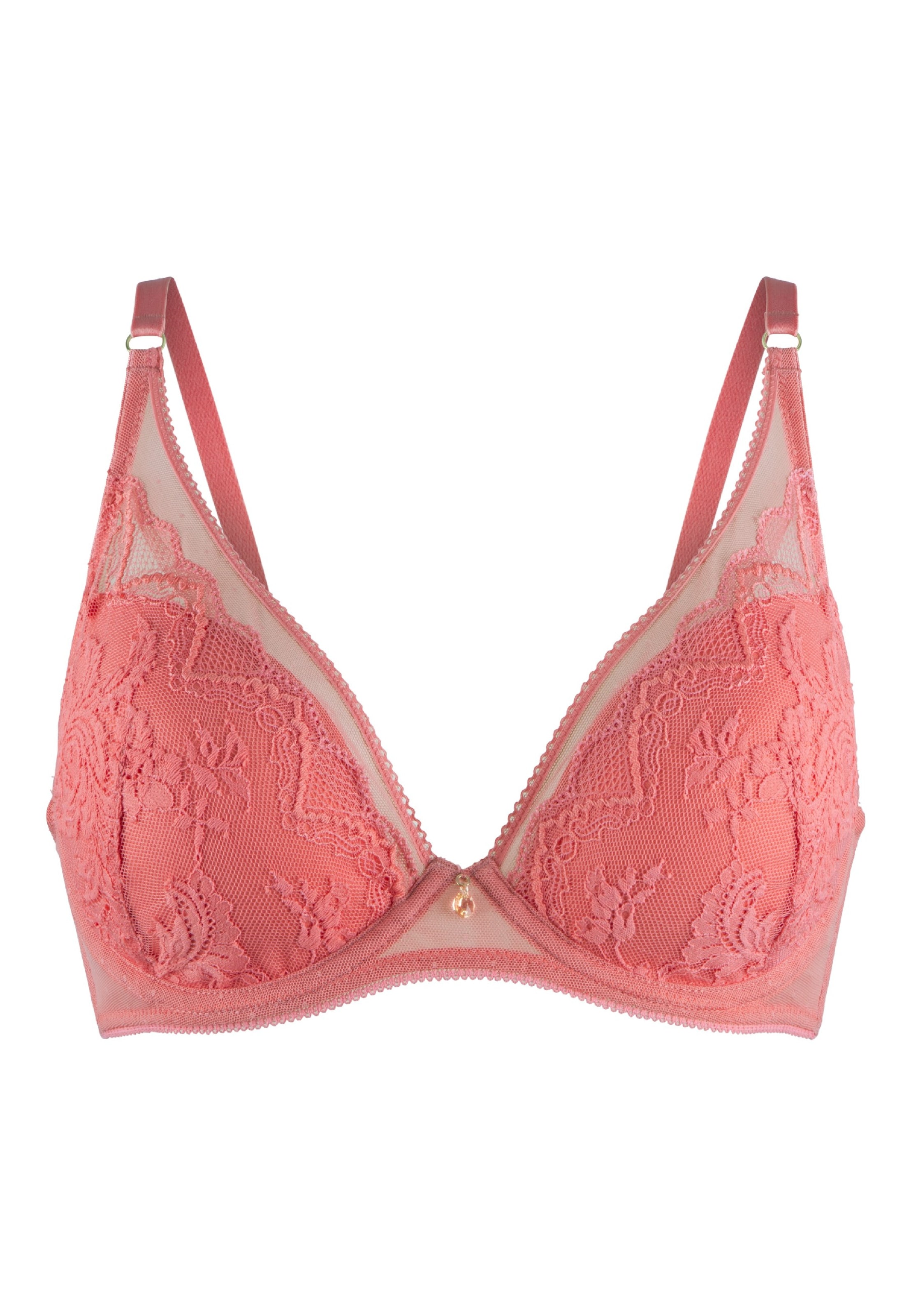 Triangle Soutien-gorge LingaDore en rose : devant