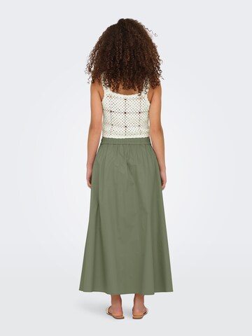 Gonna 'ZORA' di ONLY in verde
