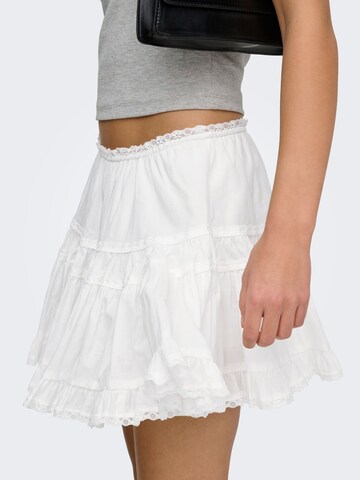 ONLY Nederdel 'ONLCampiri' i hvid