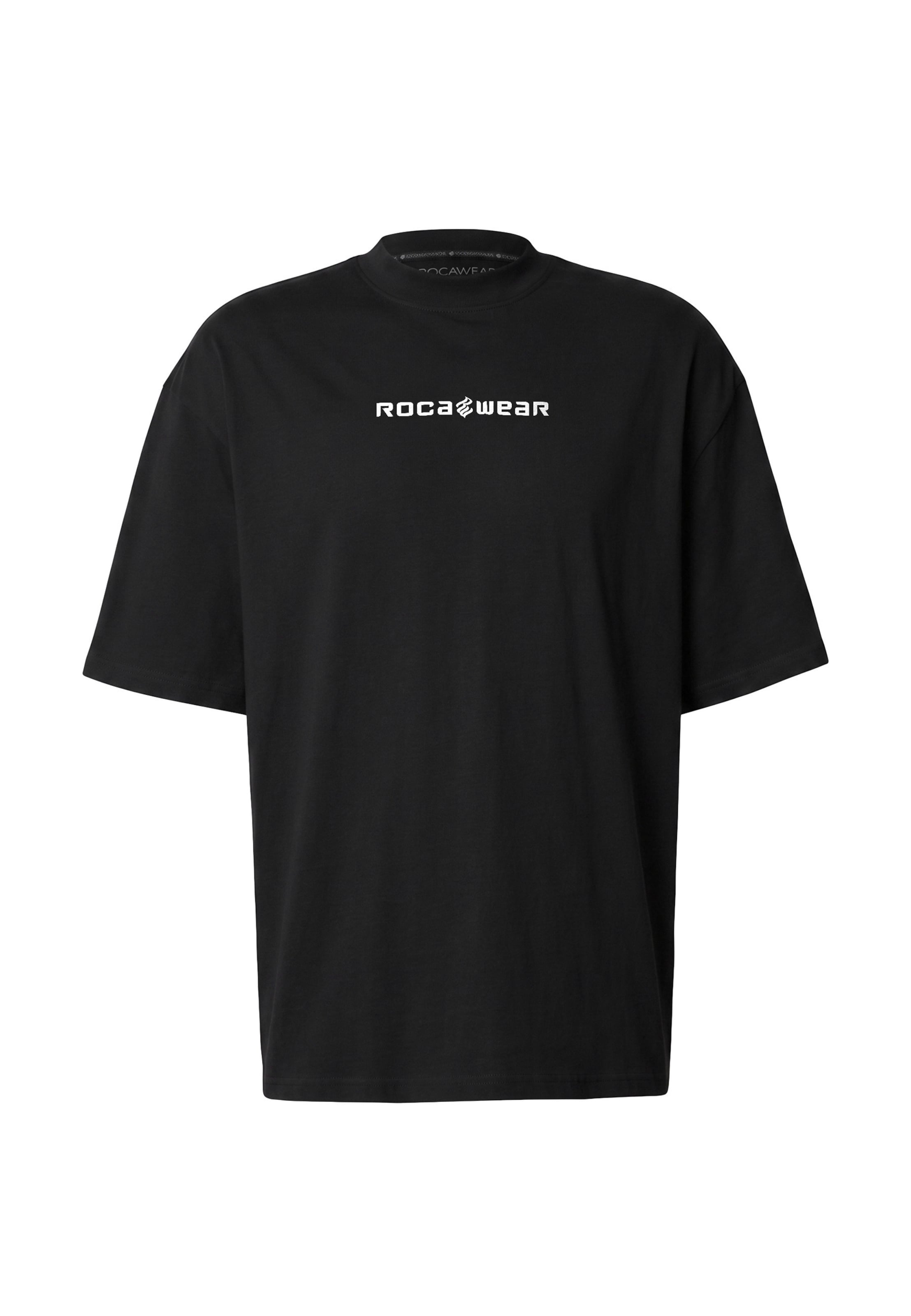 T-Shirt 'Matteo Racing' ROCAWEAR en noir : devant