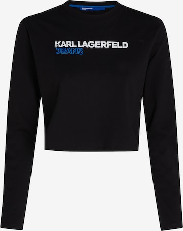 KARL LAGERFELD JEANS Skjorte i svart: forside