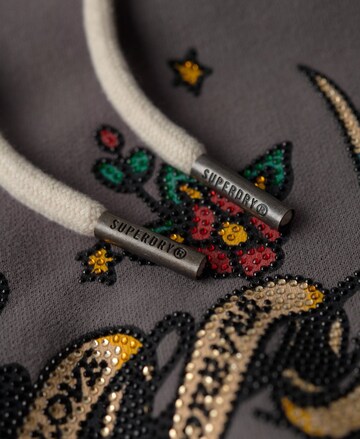 Superdry Sweatshirt 'Tattoo' in Grijs