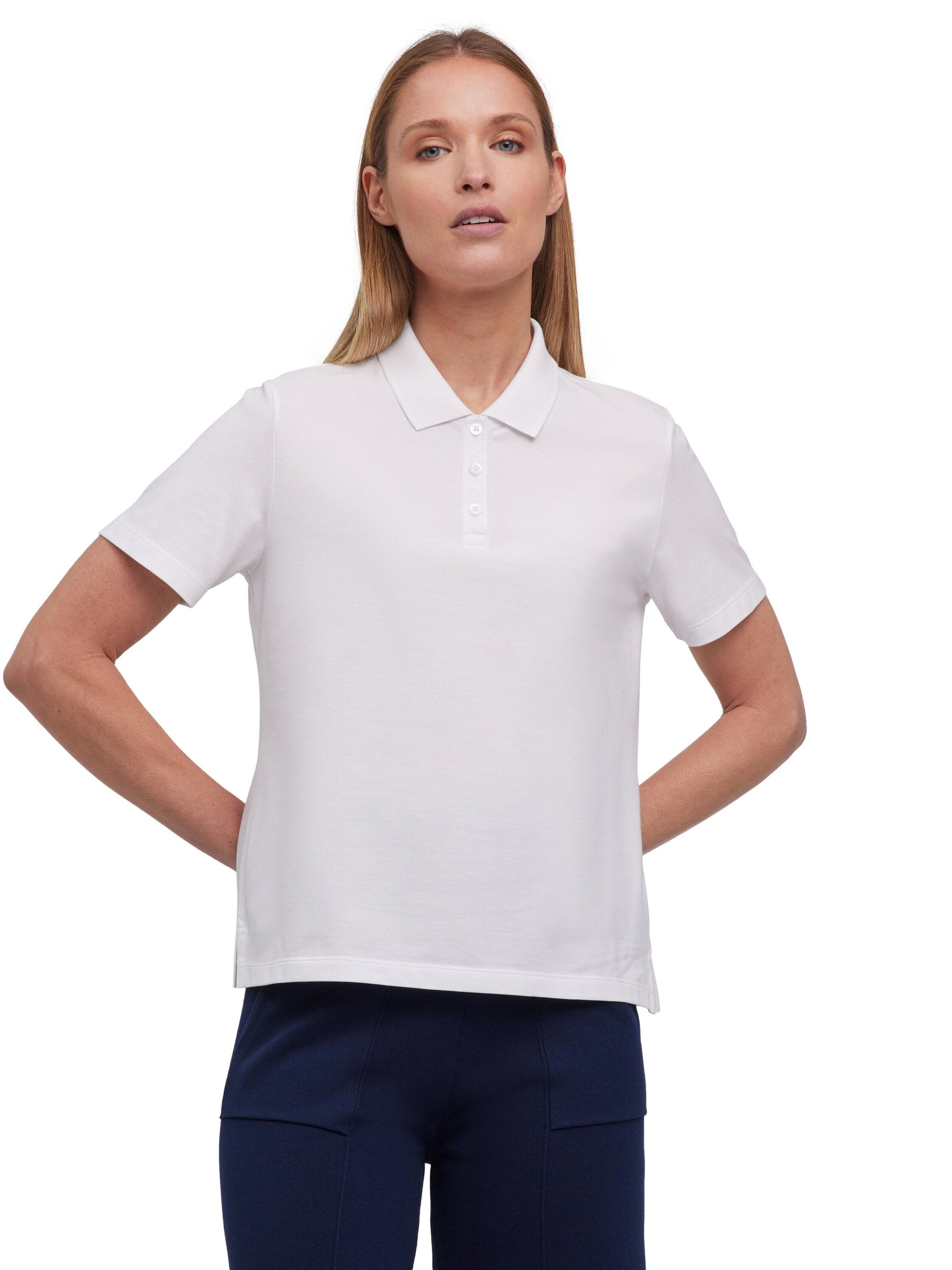 FALKE Shirt 'Essential Boxy'‌‌‌‌‌‌‌‌ in Weiß: Vorderseite