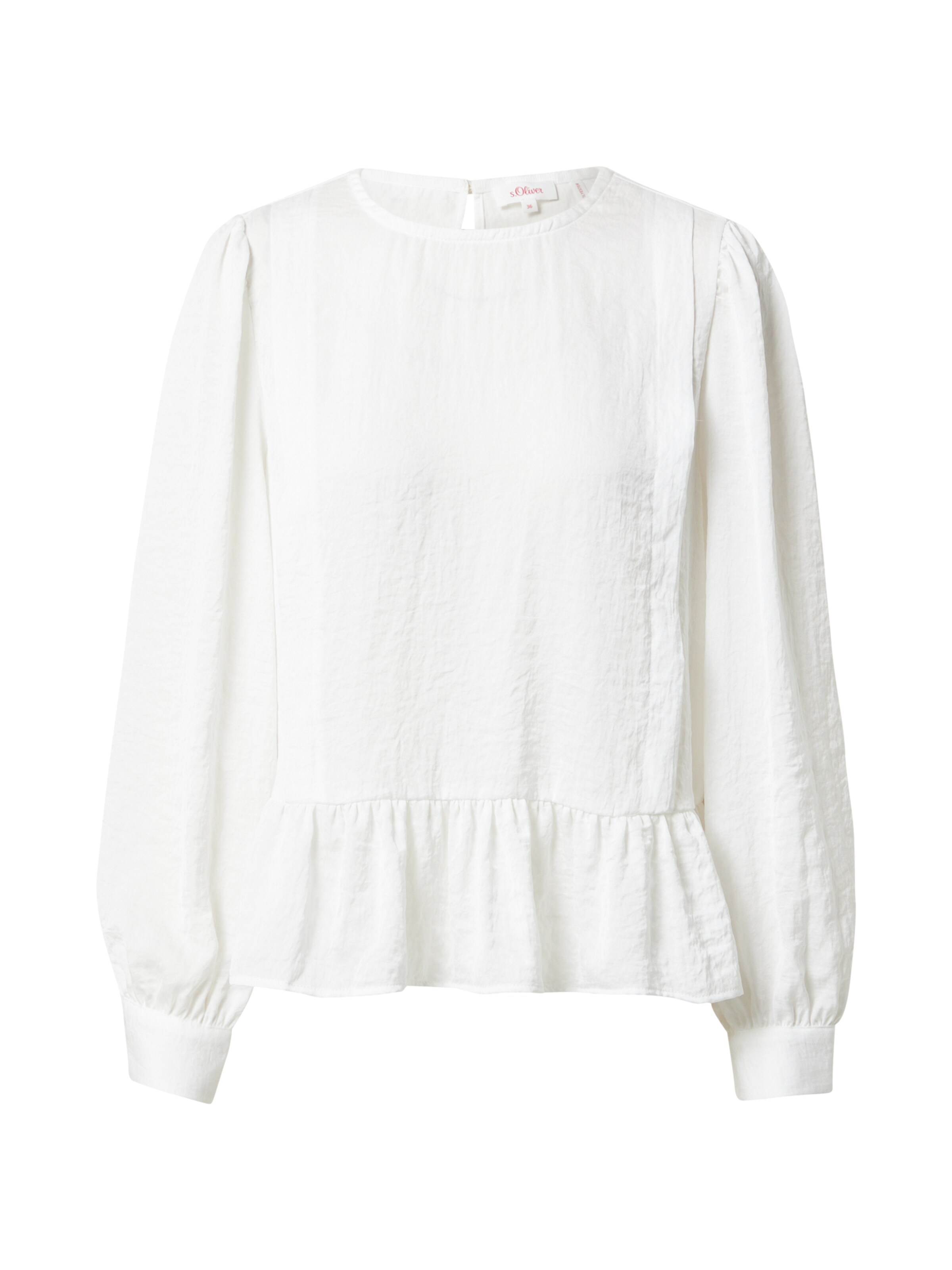 Frauen Große Größen s.Oliver Bluse in Ecru - GF63795 Frauen Große Größen s.Oliver Bluse in Ecru - GF63795