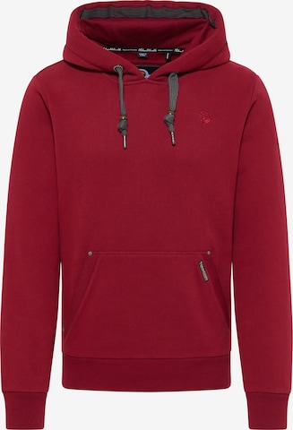 Schmuddelwedda Sweatshirt in Red: front