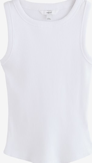 Palaidinė be rankovių iš Next, spalva – balta, Prekių apžvalga