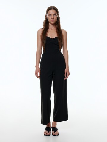 Tuta jumpsuit 'Catherina' di EDITED in nero: frontale