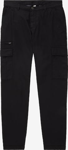 Pantalon cargo TOM TAILOR en noir : devant