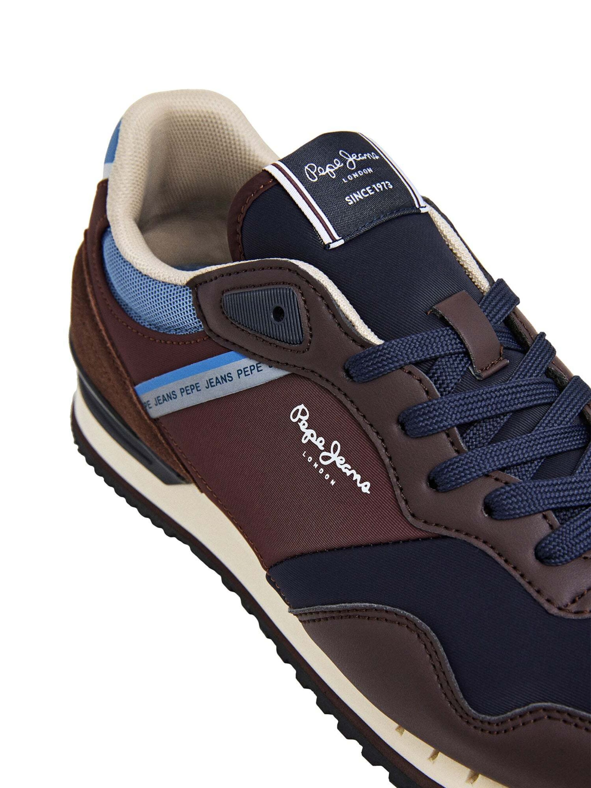 Pepe Jeans Platform trainers in Brown