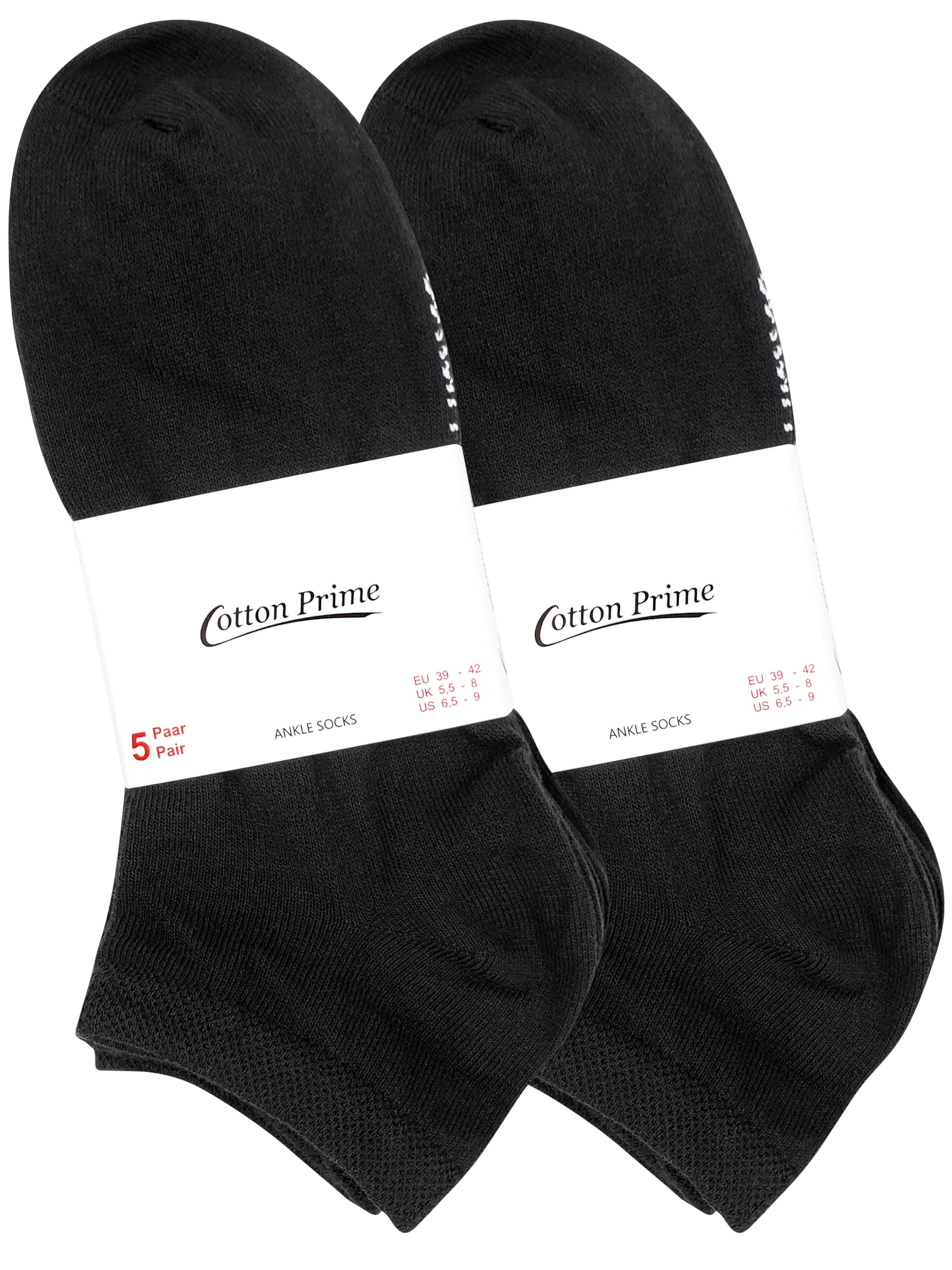 Cotton Prime Socks in Black