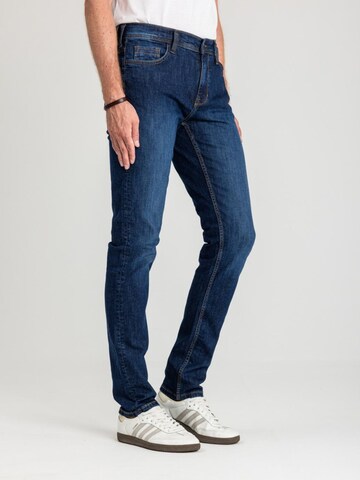 Slimfit Jeans 'Męskie Spodnie jeansowe Mustang Style Vegas Slim Denim Blue 1018073 5000 882' di MUSTANG in blu