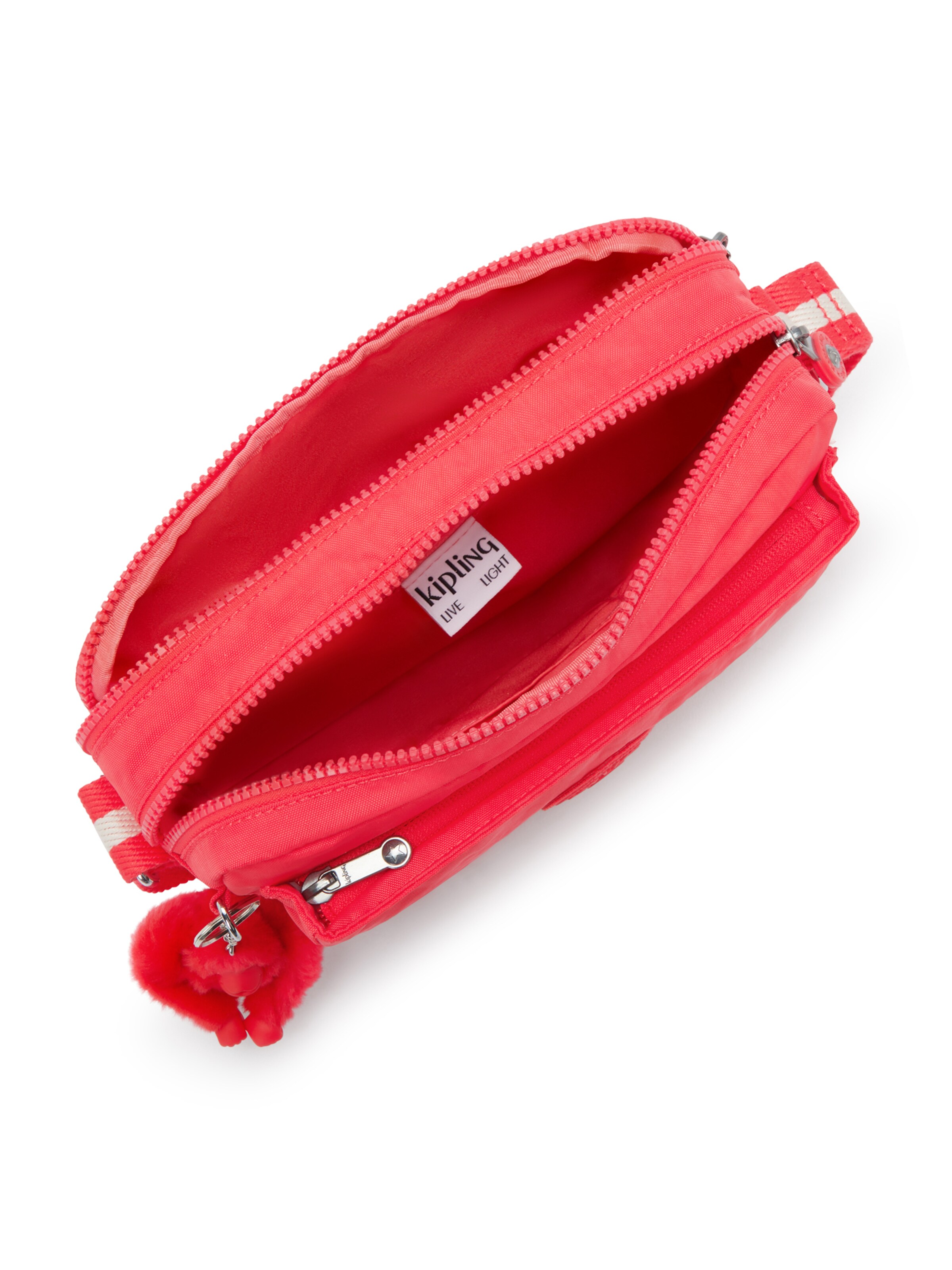 KIPLING Õlakott 'Abanu', värv punane