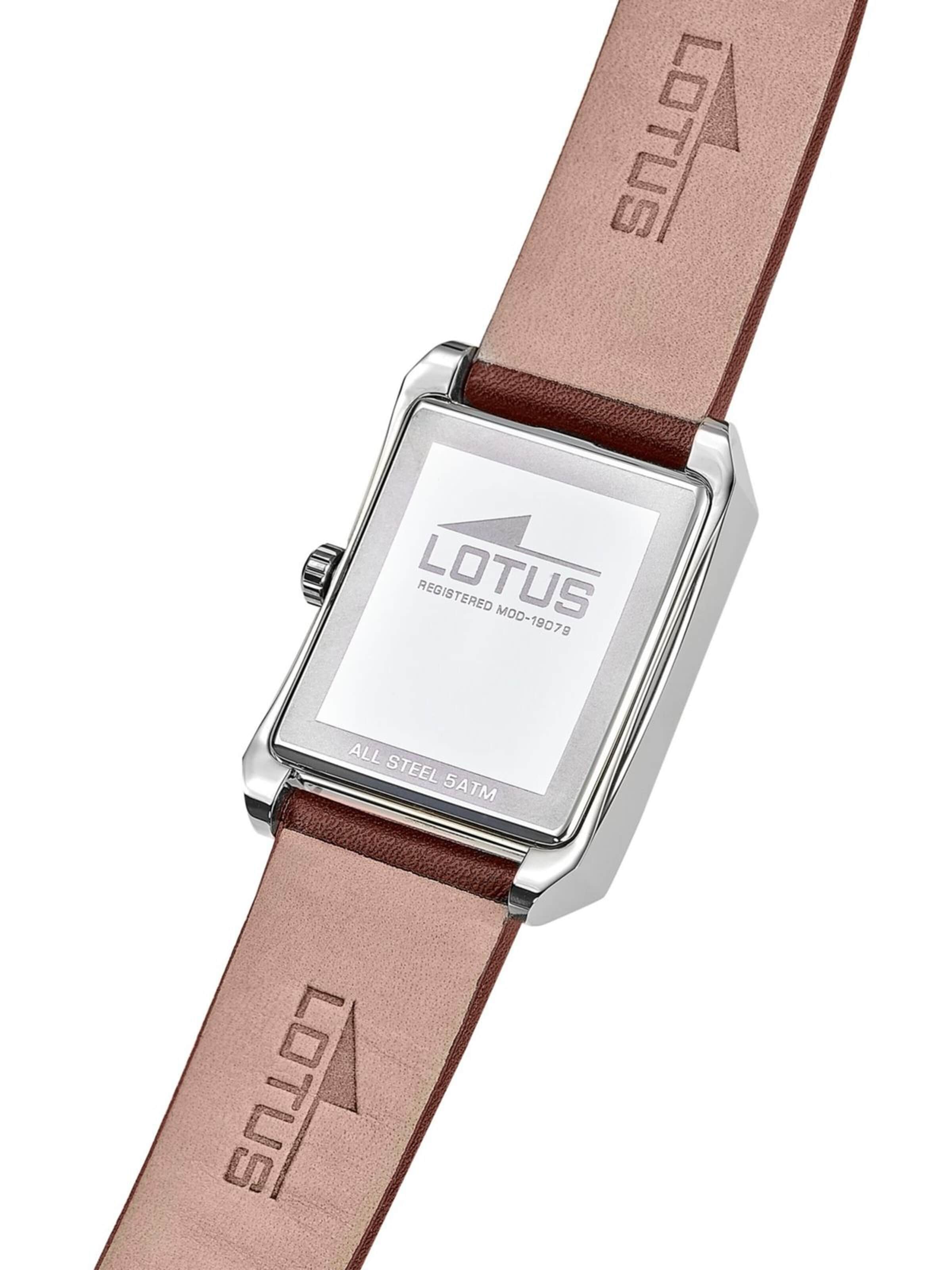 Lotus Analoog horloge 'Watch Square Series' in Goud