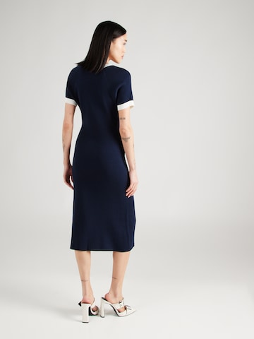 ESPRIT - Vestido de malha em azul