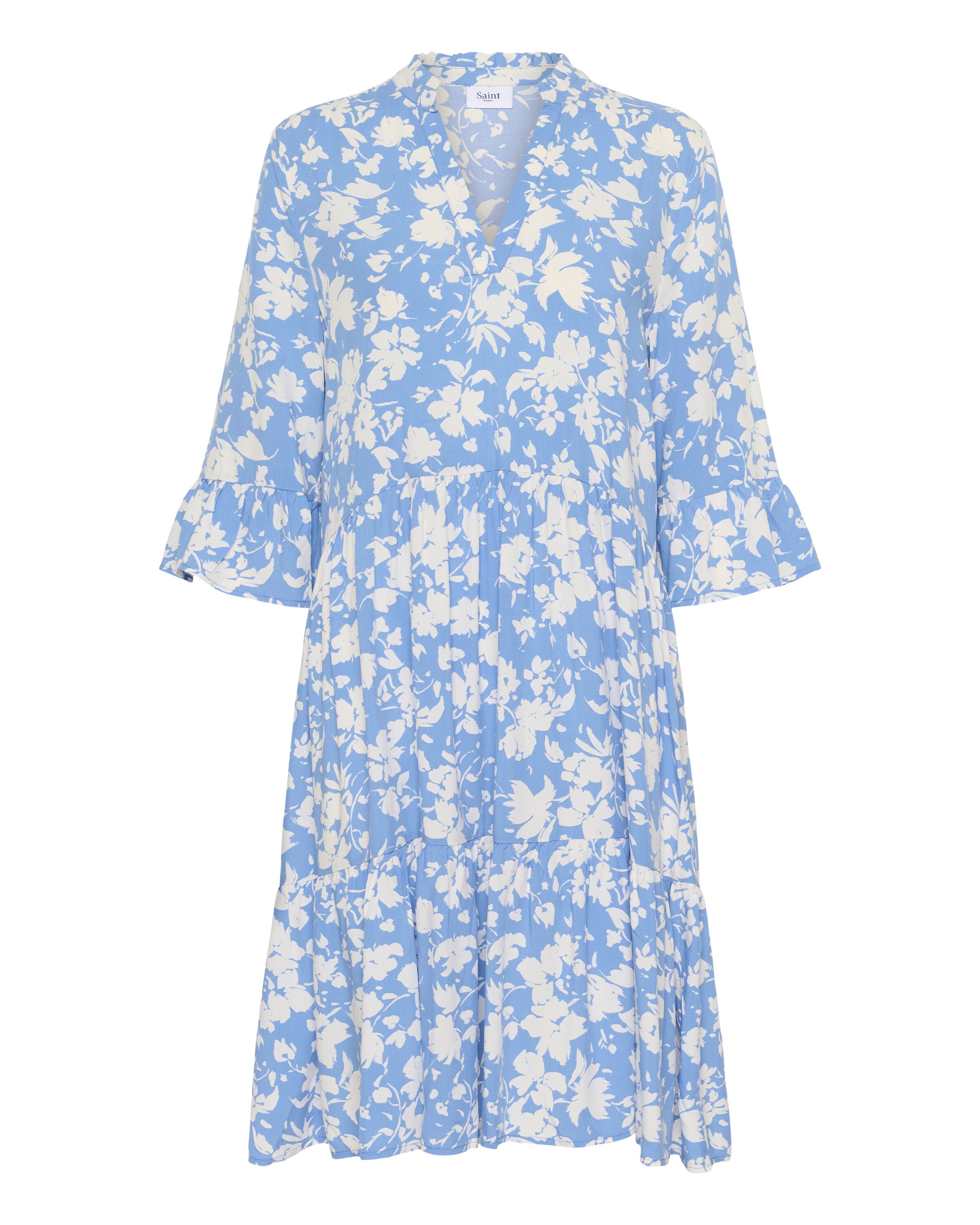 SAINT TROPEZ Kleid in Blau: Vorderseite