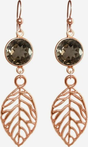 Boucles d'oreilles Gemshine en or : devant