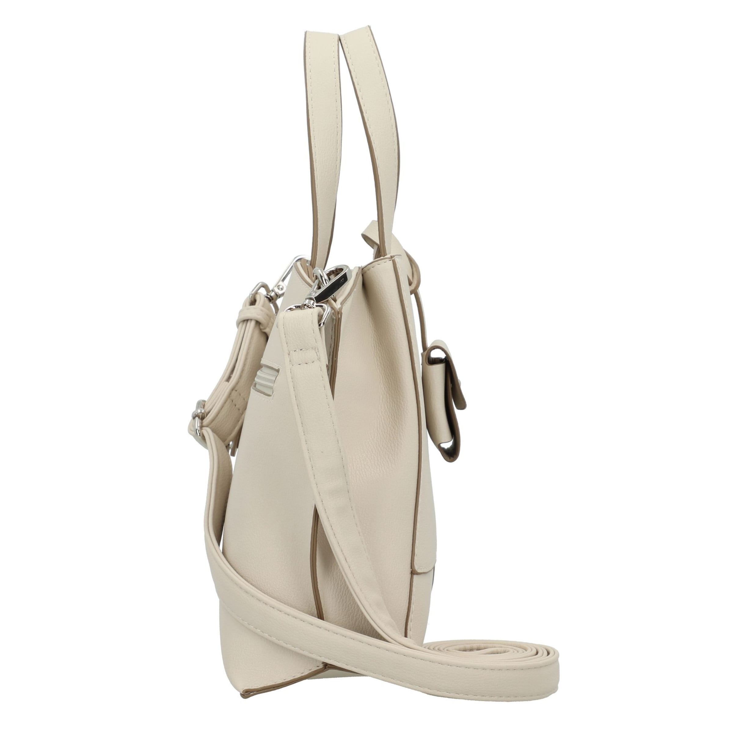 TOM TAILOR Shopper 'Adrienn' in Beige